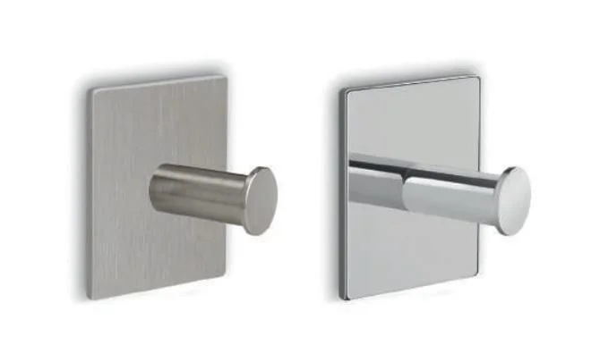 Κρεμάστρα Τοίχου/Ξύλου (Μονή) 3.8x5.0cm 1169 (Σε 2 αποχρώσεις)