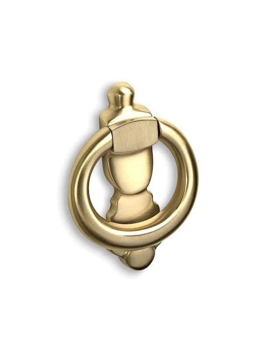 Ρόπτρο Εξώπορτας Χρυσό-Γυαλιστερό 11.7x16.5cm C293