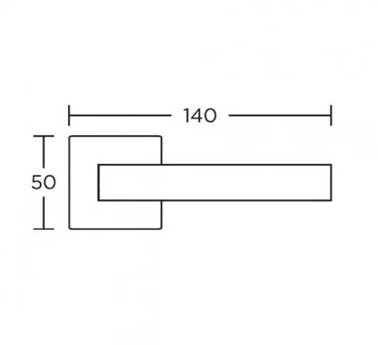 Πόμολο Πόρτας Ροζέτα Αντικέ 865 - Image 2