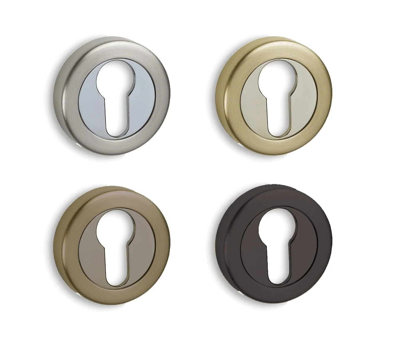 Επιστόμιο Εξώπορτας Κυκλικό Δίχρωμο 245