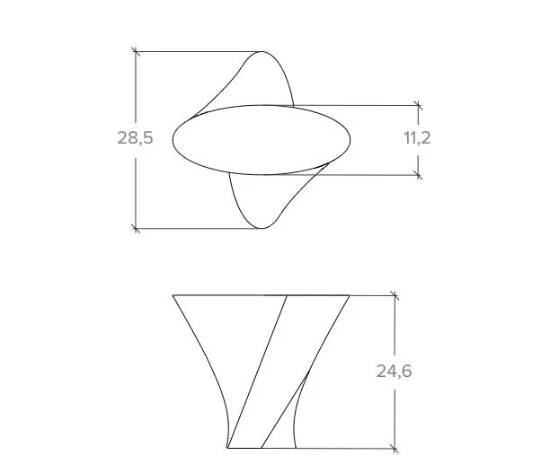 Πομολάκι Επίπλων C1157 (Σε 2 αποχρώσεις) - Image 2