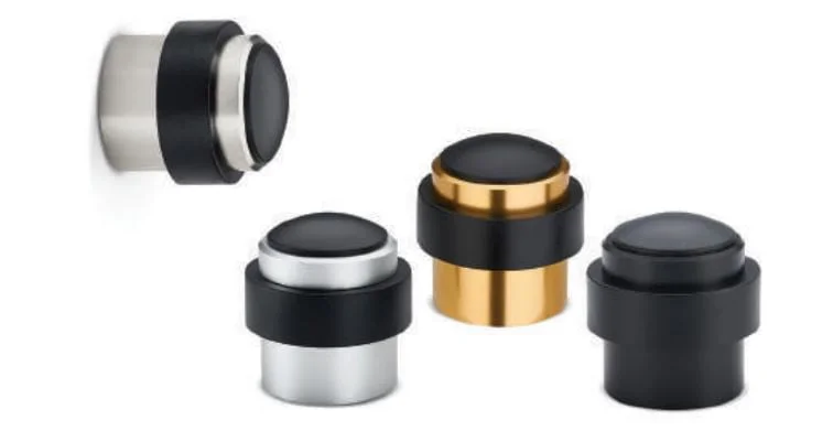 Στόπ Πόρτας Μεταλλικό Με Λάστιχο Φ36mm C1313