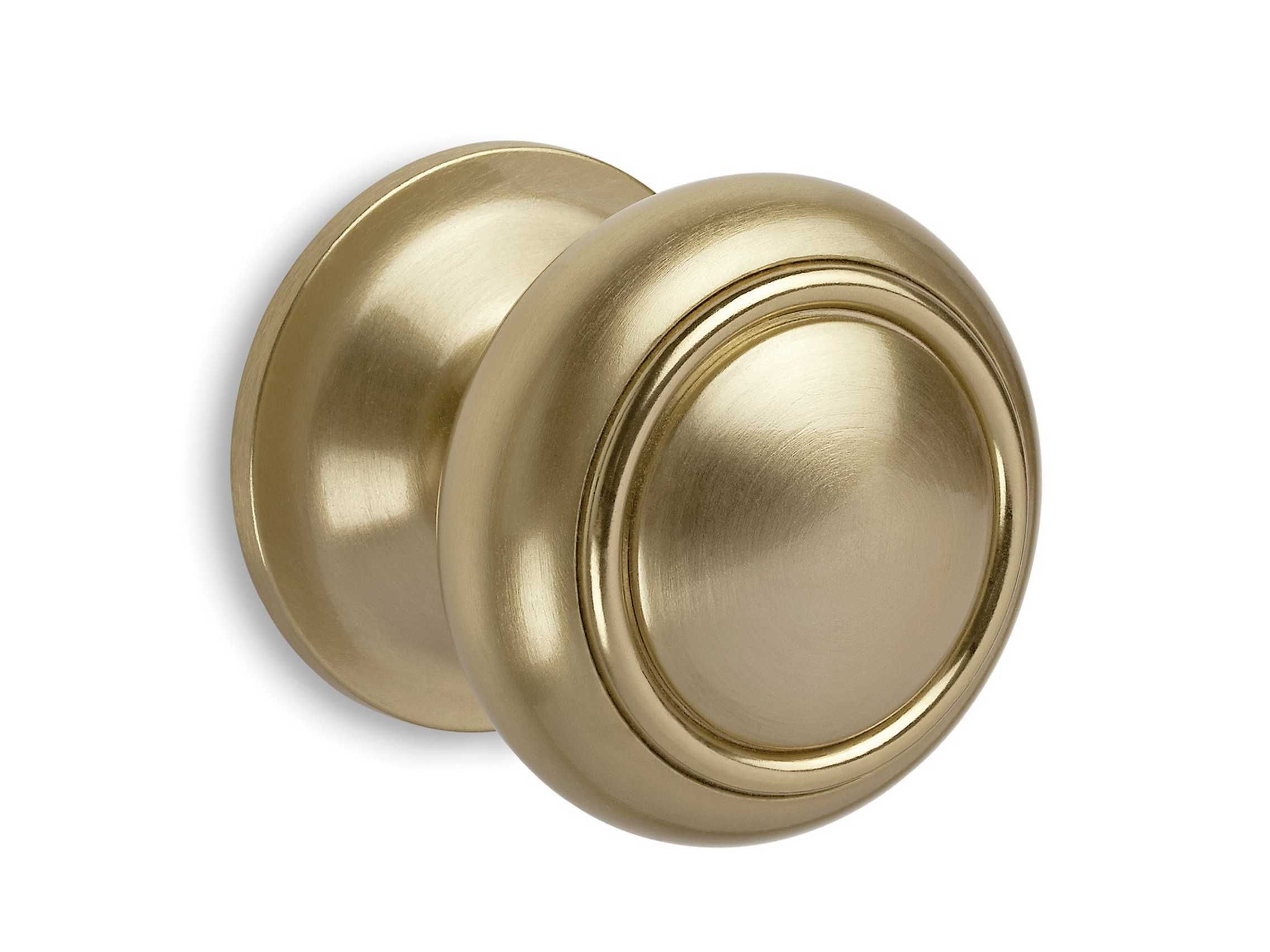 Μπούλ Εξώπορτας Χρυσό-Ματ Φ80mm 707