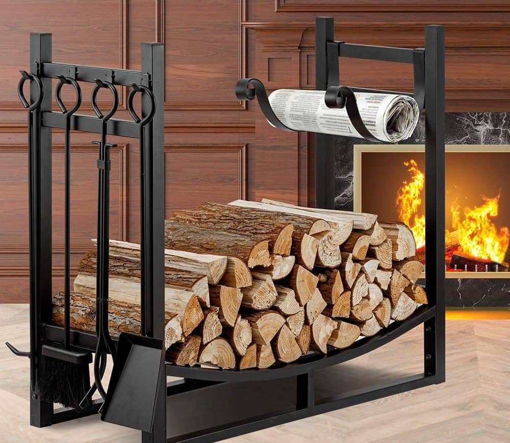 Ξυλιέρα Τζακιού: Σταθερή ή Με Ρόδες; Οδηγός Επιλογής - Σταθερή Μεγάλη